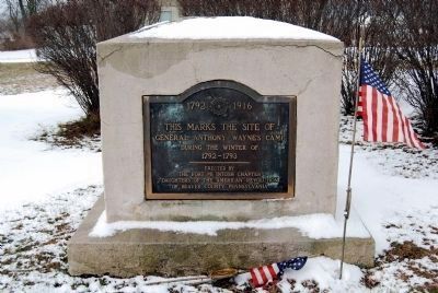 Legionville Monument. Click for full size. Legionville Monument image. Click for full size.