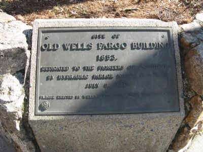 Old Wells Fargo Building Marker image. Click for full size.
