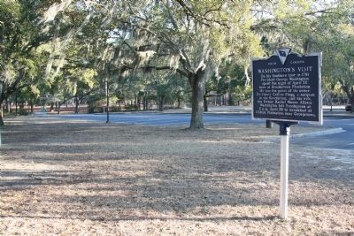 Washington’s Visit Marker. Click for full size. Washington’s Visit Marker image. Click for full size.