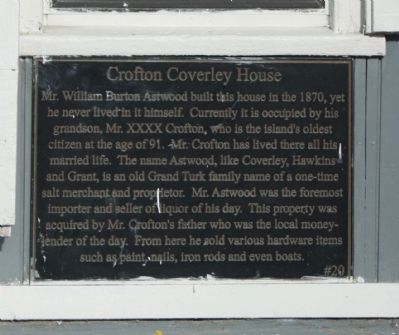 Crofton Coverley House Marker image. Click for full size.