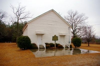 Longstreet Methodist Church Marker. Click for full size. Longstreet Methodist Church Marker image. Click for full size.