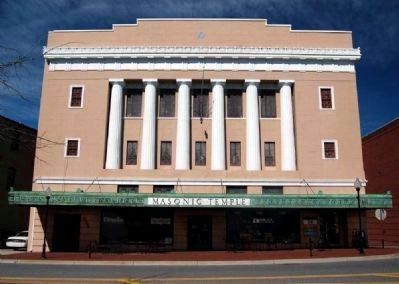 Masonic Temple -<br>188 West Main Street<br>Location of Spartanburg Opera House image. Click for full size.