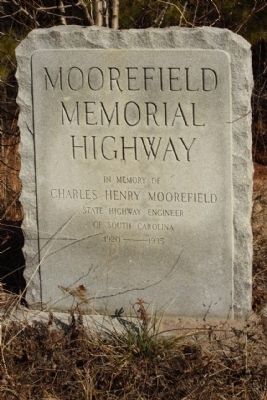Moorefield Memorial Highway Marker image. Click for full size.