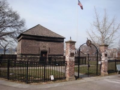 Fort Pitt Blockhouse Entrance image. Click for full size.