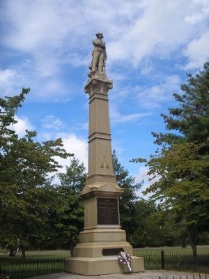 Battle of Chestnut Neck Monument image. Click for full size.