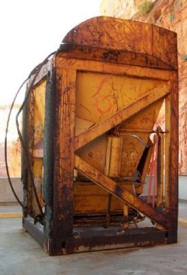 Glen Canyon Dam Concrete Bucket. Click for full size. Glen Canyon Dam Concrete Bucket image. Click for full size.