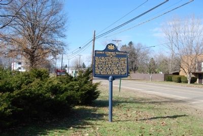 George Edward Waddell Marker. Click for full size. George Edward Waddell Marker image. Click for full size.