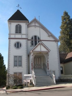 Nevada City Methodist Church image. Click for full size.