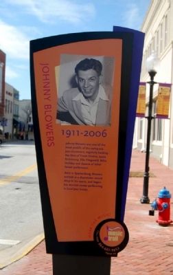 Johnny Blowers Marker (original). Click for full size. Johnny Blowers Marker (original) image. Click for full size.