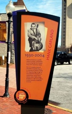 Hank Garland Marker (original). Click for full size. Hank Garland Marker (original) image. Click for full size.