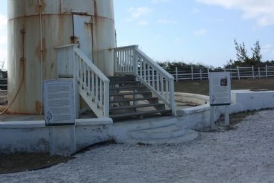 Grand Turk Historic Lighthouse and Marker. Click for full size. Grand Turk Historic Lighthouse and Marker image. Click for full size.