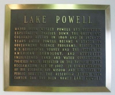 Lake Powell Marker image. Click for full size.