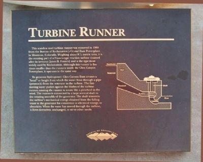 Turbine Runner Marker. Click for full size. Turbine Runner Marker image. Click for full size.