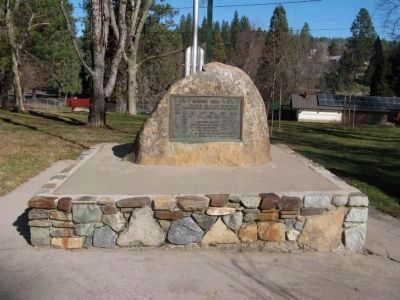 Nevada County War & Veterans Memorial - Memorial Grove - World War II image. Click for full size.
