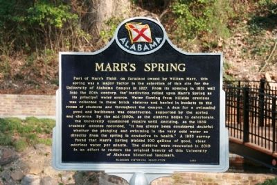 Marrs Springs Marker image. Click for full size.