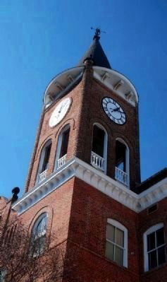 Wilson Hall (Main Hall) -<br>1892, Central Clock Tower. Click for full size. Wilson Hall (Main Hall) -<br>1892, Central Clock Tower image. Click for full size.