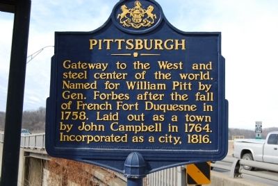 Pittsburgh Marker image. Click for full size.