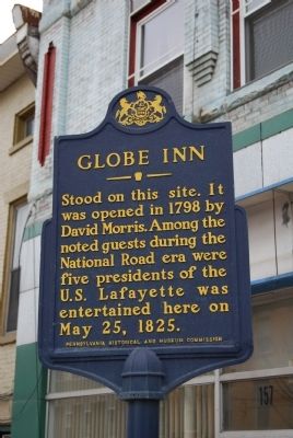 Globe Inn Marker image. Click for full size.