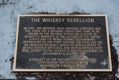 Whiskey Rebellion Marker image. Click for full size.