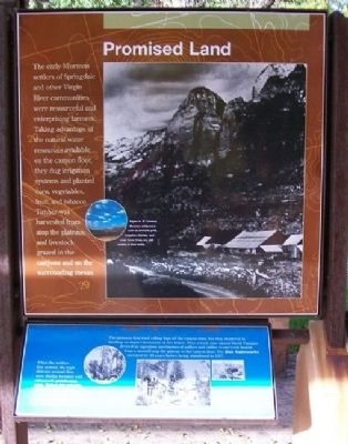 Promised Land Marker. Click for full size. Promised Land Marker image. Click for full size.