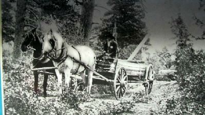 Photo on Promised Land Marker. Click for full size. Photo on Promised Land Marker image. Click for full size.