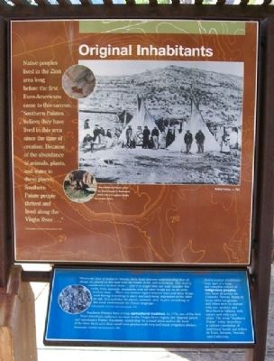 Original Inhabitants Marker. Click for full size. Original Inhabitants Marker image. Click for full size.