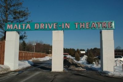 Malta Drive-In Signs image. Click for full size.