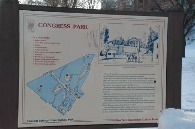 Congress Park Marker image. Click for full size.