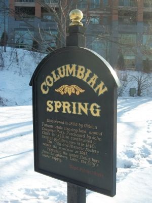 Columbia Spring Marker image. Click for full size.