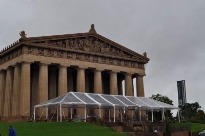 The Nashville Parthenon & Markers image. Click for full size.