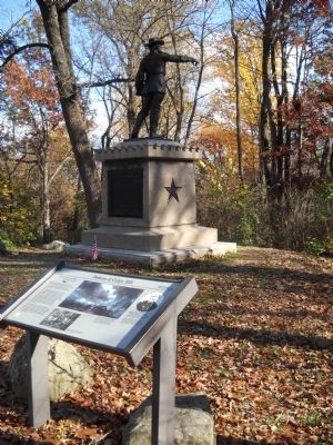 Gen. Greene at Culp's Hill Marker image. Click for full size.