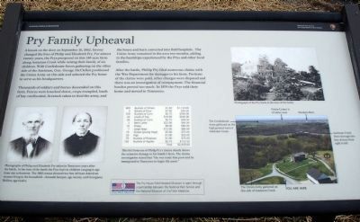 Pry Family Upheaval Marker image. Click for full size.