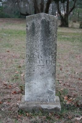 Civil War Veteran Gravesite. image. Click for full size.