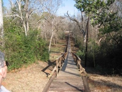 Rusk Footbridge. Click for full size. Rusk Footbridge image. Click for full size.