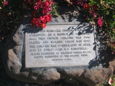 St. Peter's Episcopal Church Marker. Click for full size. St. Peter's Episcopal Church Marker image. Click for full size.