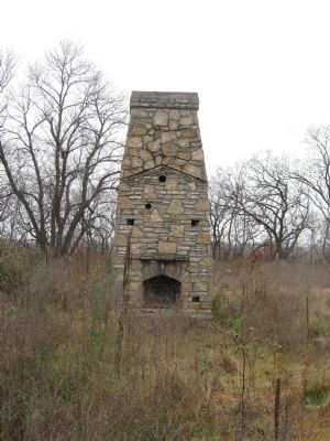 Recreation Hall Chimney image. Click for full size.