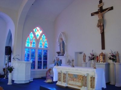 Interior of St. Anthony of Padua Catholic Church (Altar) image. Click for full size.