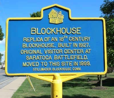 Stillwater Blockhouse Marker image. Click for full size.