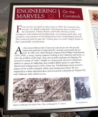 Close-Up of Marker Text. Click for full size. Close-Up of Marker Text image. Click for full size.