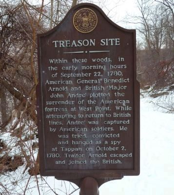 Treason Site Marker image. Click for full size.