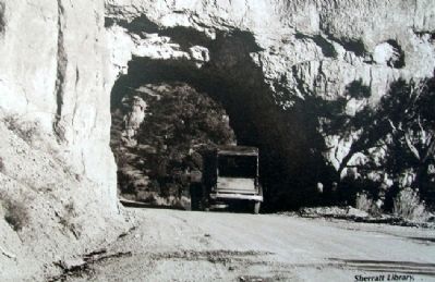 Photo on Red Canyon Tunnels Marker image. Click for full size.
