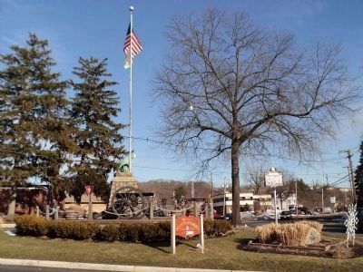 Markers in Pompton Lakes. Click for full size. Markers in Pompton Lakes image. Click for full size.