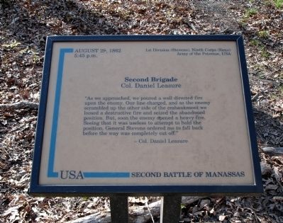 Second Brigade Marker. Click for full size. Second Brigade Marker image. Click for full size.