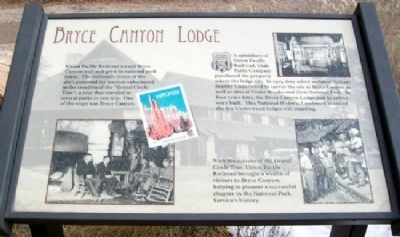 Bryce Canyon Lodge Marker image. Click for full size.