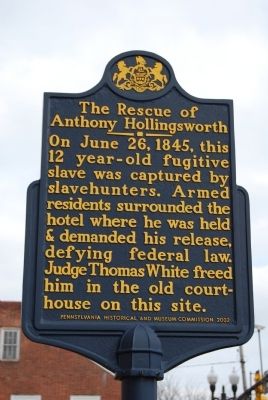The Rescue of Anthony Hollingsworth Marker. Click for full size. The Rescue of Anthony Hollingsworth Marker image. Click for full size.