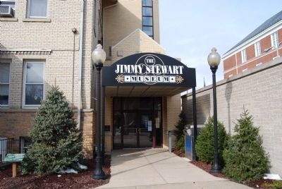 The Jimmy Stewart Museum Entrance image. Click for full size.