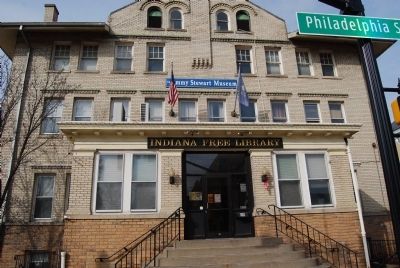 The Indiana Free Library and The Jimmy Stewart Museum image. Click for full size.