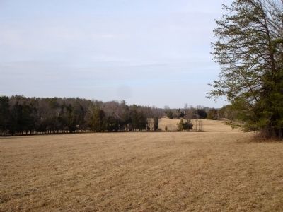 View to the north and the unfinished railroad. Click for full size. View to the north and the unfinished railroad image. Click for full size.