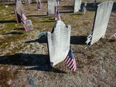 Gravesite of Revolutionary War Veteran Thomas Clark image. Click for full size.