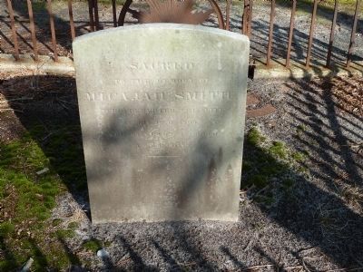 Revolutionary War Privateer Captain Micajah Smith image. Click for full size.